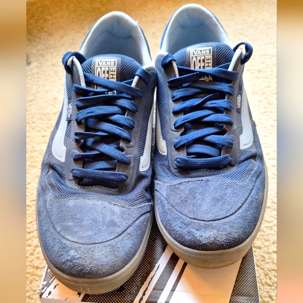 Vans AVE Blue Size 12 Men's Skate Shoes